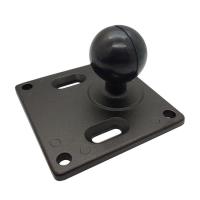 Buy cheap RoHS 1.5inch Adjustable Aluminum Ball Mount ATV 92mm With Square Plate product