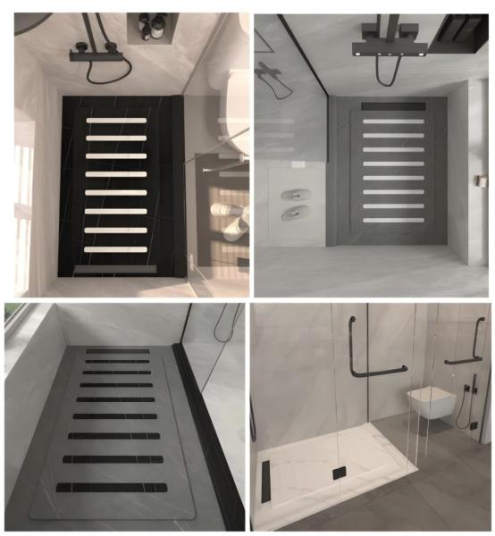 Buy cheap Marble Stone Shower Pan Movable Customized For Hotel And Household from wholesalers