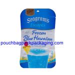 Vivid aluminium bag, foil plastic pouch heat seal high barrier with custom