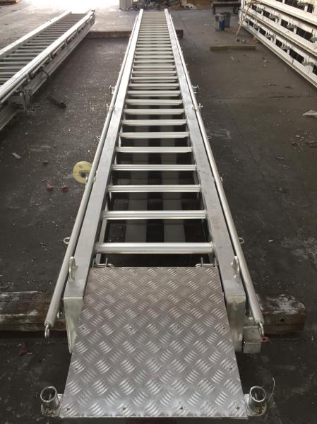 Buy cheap Stainless steel boat ladder LR Approval Marine Aluminum Alloy Fixed from wholesalers