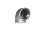 Small Malleable Iron Pipe Fittings / Butt Weld Tube Fittings Galvanized Pipe