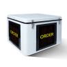 Buy cheap RGB P3 Car Led Advertising Screen Display For Food Deliver Scooter 3G 4G from wholesalers
