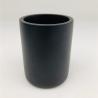 Buy cheap Mat Black color round Polyresin Bathroom Accessories with black ABS parts from wholesalers