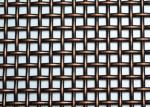 1.8mm Antique Brass Wire Mesh Stainless Steel Bronze Metal Mesh For Laminated