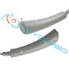 Buy cheap Gray TPU Fetal Ultrasound Probe Round 6 Pins 1.0 MHz Toco Ultrasound Transducer from wholesalers
