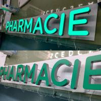 Buy cheap OEM / ODM Led Frontlit Sign Outdoor Illuminated Sign High Strength product