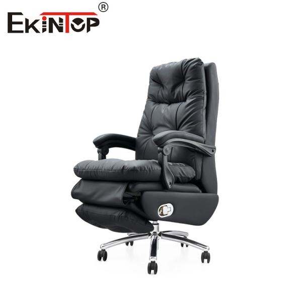 Buy cheap Classic Genuine Leather Armchair Reclining Office Chair For Professional Settings from wholesalers