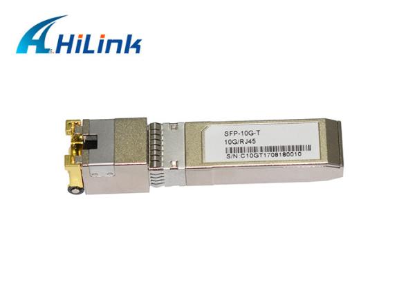 Buy cheap 10G BASE-T RJ45 to 30~80 Meters CAT6 Copper SFP+ Transceivers from wholesalers