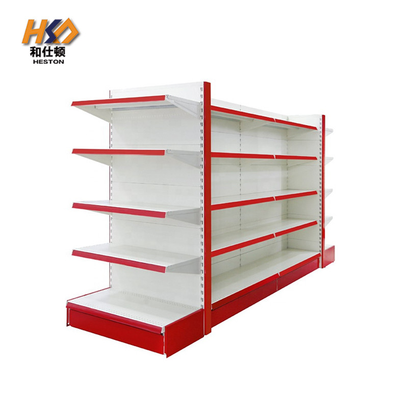 Powder Coated Supermarket Shelf Rack For Various Supermarkets