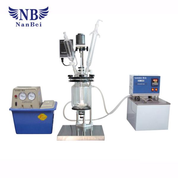 Buy cheap Heater / Chiller Optional Type Chemical Jacketed Glass Reactor from wholesalers