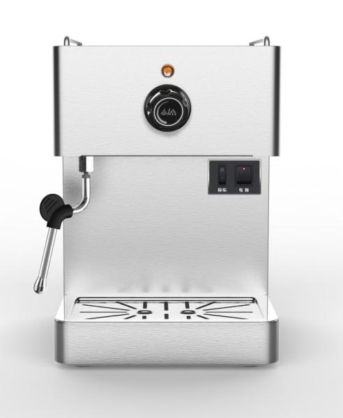 Buy cheap Two Thermoblock Commercial Milk Frother Machine 15bar 1.7L Stainless Steel Housing from wholesalers