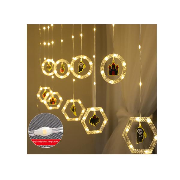 Buy cheap Hanging LED Christmas Decoration Suction Lights Window Decorative from wholesalers