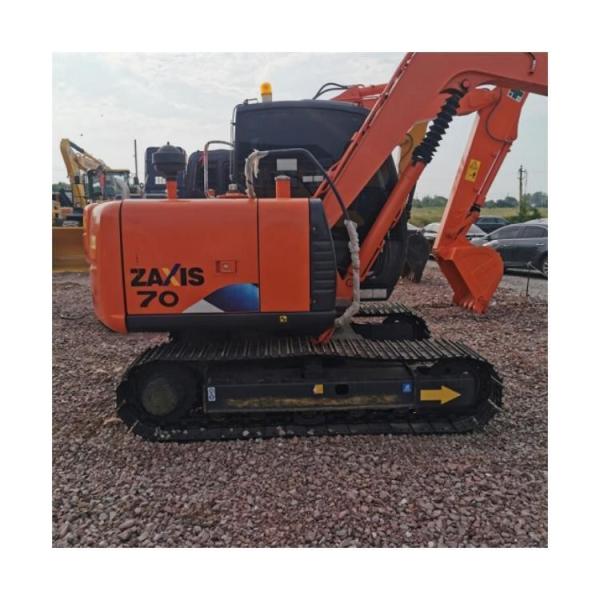 HITACHI ZX70 Used Excavator Zx70 Digger 6510KG Operating Weight 0.3m3 Bucket