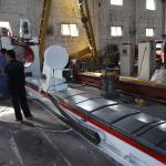 Stainless Steel 1200MM Dia Wire Mesh Welding Machine For Mineral Screening