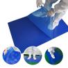 Buy cheap 30 Layers Temporary Floor Protection Sheets Blue Industrial LDPE Adhesive Disposable Cleanroom Sticky Floor Mats from wholesalers