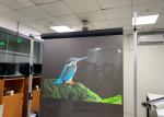 1.52 * 30M Natural Black 3D rear Holographic film For Stage Holo Gram Sample