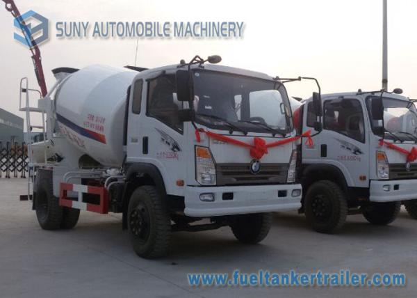Buy cheap White 4 M3 Sinotruk King Brand 6 Wheeler Mini Mixer Truck 250 Litres from wholesalers