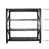 Buy cheap 4 Layers 500kg/Level Metal Warehouse Storage Shelves Tough Powder Coated from wholesalers