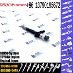 2KD fuel injector 295050-0520 23670-0L090 236700L090 295050-0460 for brand new