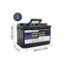 Buy cheap 12 Volt 100Ah Low Temperature Lithium Ion Battery For Motorhome from wholesalers