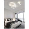 Buy cheap Modern Minimalist White Square Ceiling Light Atmosphere Household Bedroom Star Ceiling Lights(WH-MA-289) from wholesalers