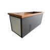 Buy cheap Customized Logo Rectangular Stainless Steel Wood Spa Massage Tub Portable Ice Bath Tub for Athlete Cold Whirlpool Bathtubs from wholesalers