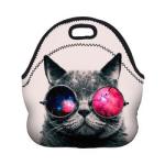 Fashion Neoprene Insulated Tote Lunch Bag For Kids Waterproof Cooler Tote Bag