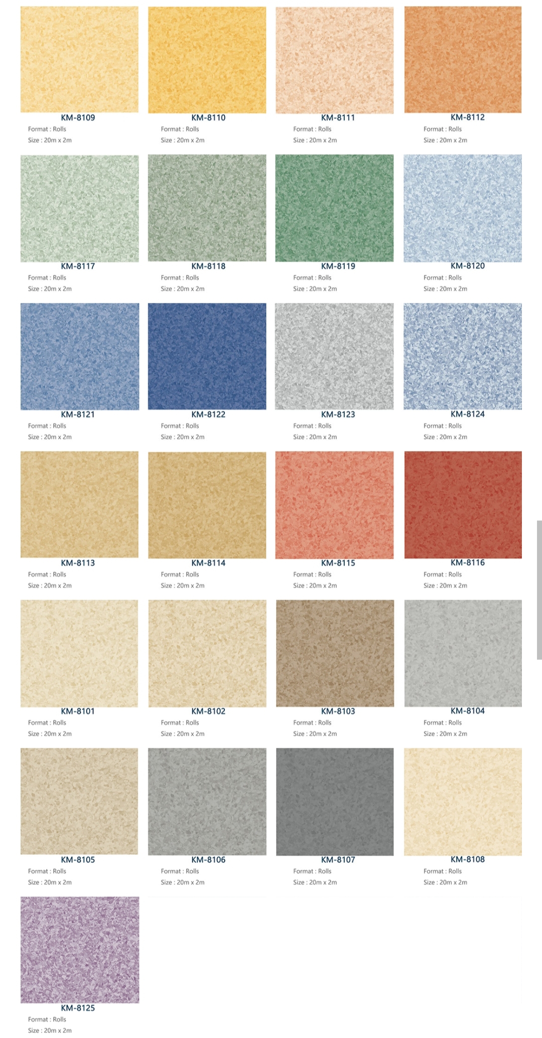 Plain Texture Design Relle Hospital Grade Homogeneous Vinyl PVC Floor Covering Waterproof