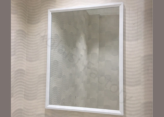 Durable Traditional Vanity Mirror , Bathroom Framed Mirrors For Bathroom Decoration