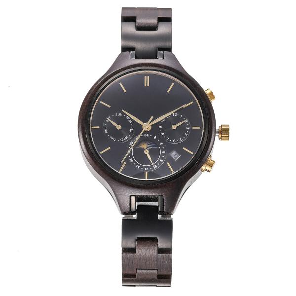 Buy cheap ladies wooden watches , wood Band 38mm Automatic Wrist Watches ,Seagull Movement from wholesalers