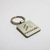 Buy cheap Square Citroen VIP Promotional Metal Keychain With 27mm Flat Split Ring from wholesalers