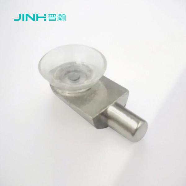 Versatile Steel-Plastic Shelf Pegs For Glass Essential Furniture Hardware For
