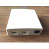 Buy cheap RJ11 / RJ45 3 Port Faceplate , White SC Fiber Optic Faceplate For Indoor from wholesalers
