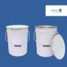Buy cheap Welding Coating White Paint Bucket , 5 Metal Bucket With Iron Lock Ring from wholesalers