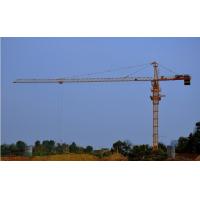 Buy cheap 101m Height Under Hook 7032 stationary attached Tower Crane Luffing Crane with product