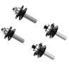 Buy cheap 25 Degree Reversible Rail And Stile Router Bits Cutting Diameter 41.3mm from wholesalers