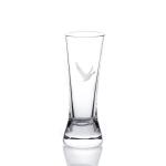 LFGB Approval 1.7oz Shot Drinking Glasses Double Shape For Whiskey