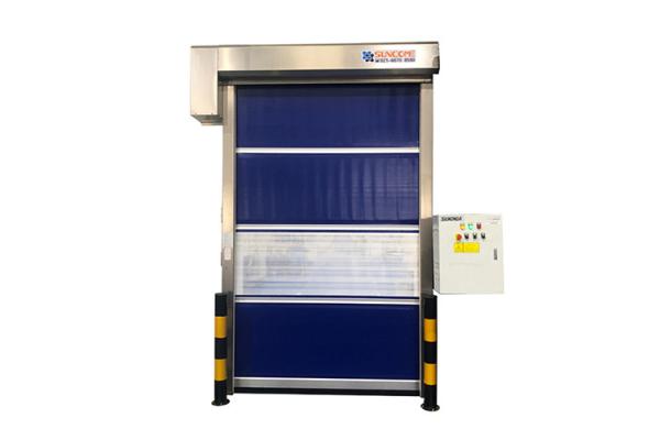Buy cheap AC 220V - 240V High Speed Roll Up Door With Shoulder Protection from wholesalers