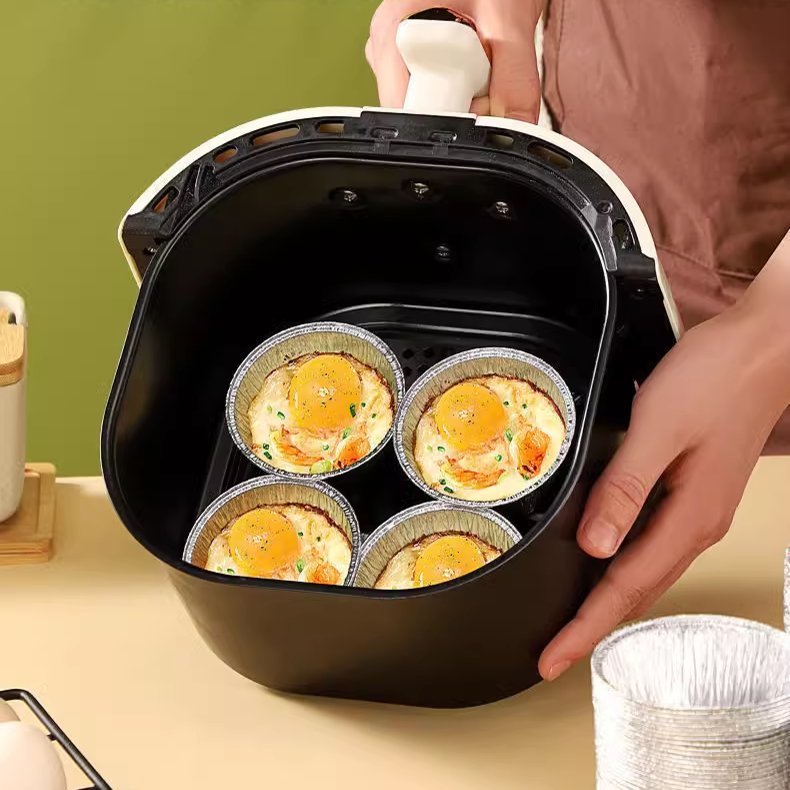 Proper Disposable Cheesecake Cupcake Aluminum Foil Containers for Customizable Needs