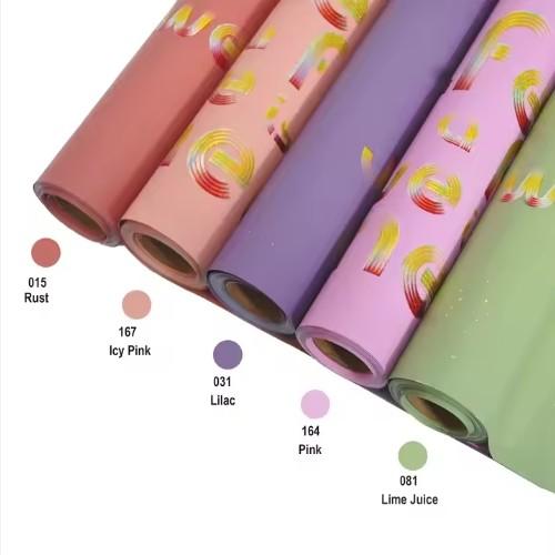 Buy cheap 58*58cm Flower Wrapping Paper Waterproof Korean Packaging Many Colors from wholesalers
