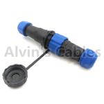 SD16 Male Female Plug Socket Connector SD16 TP-ZP 2 3 4 5 7 9 Pin Round Form