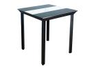 51x51cm Stylish Corner Table Ceramic Topped Bedroom Use 3 Pieced