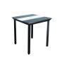 Buy cheap 51x51cm Stylish Corner Table Ceramic Topped Bedroom Use 3 Pieced from wholesalers