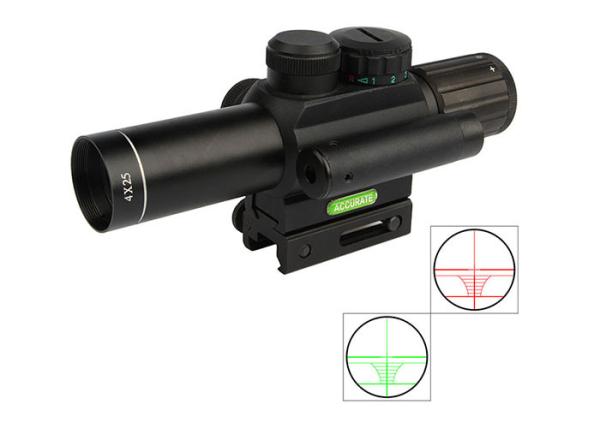 Buy cheap Ocular Focus Illuminated Reticle Scope , Outdoor Hunting Sight Easy Shooting 4X25EG from wholesalers