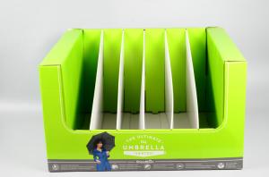 Buy cheap Stand Up Display Carton Box , Retail Use Wax Coated Corrugated Boxes from wholesalers