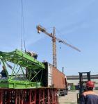 Luffing Jib Hammer Head Tower Crane 6 Ton