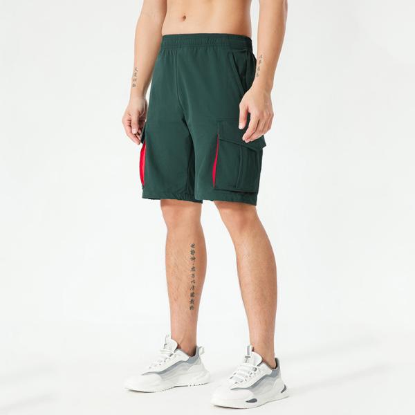 Buy cheap Europe and The United States Summer Men′s Sports Shorts Loose Cargo Fitness Quick Drying Pants Casual Breathable Outdoor Fifth Pants from wholesalers