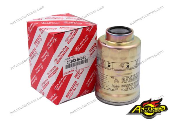 Buy cheap Genuine Engine Parts Auto Diesel Original Fuel Filters 23303-64010 For Toyota / Hiace / Carina / Avensis from wholesalers