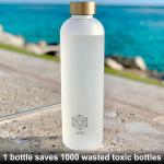 ARCANA Arc Water Bottle With Time Marker - Motivational Water Bottles With Times
