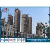 Buy cheap ISO 9001 Standard Commercial Light Pole Singe / Double Arm For Highway Lighting from wholesalers